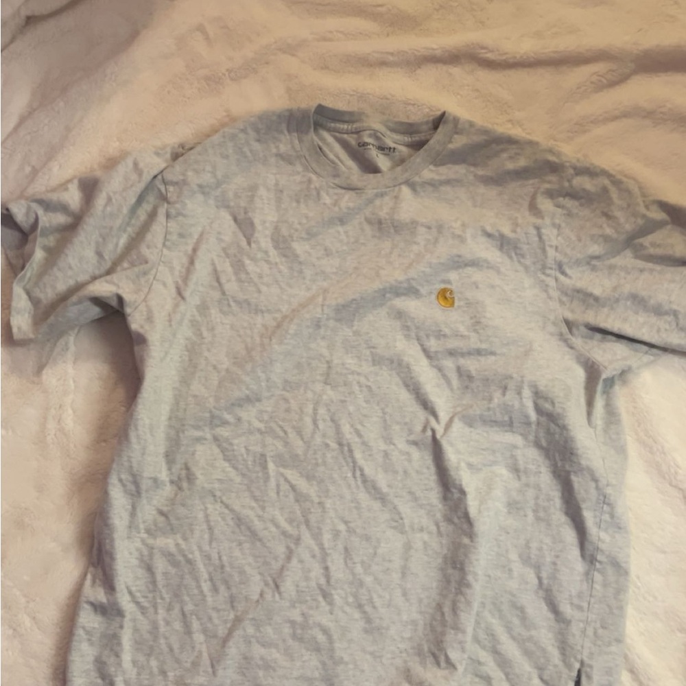 Carhartt Men's Light Gray Short Sleeve Tee
